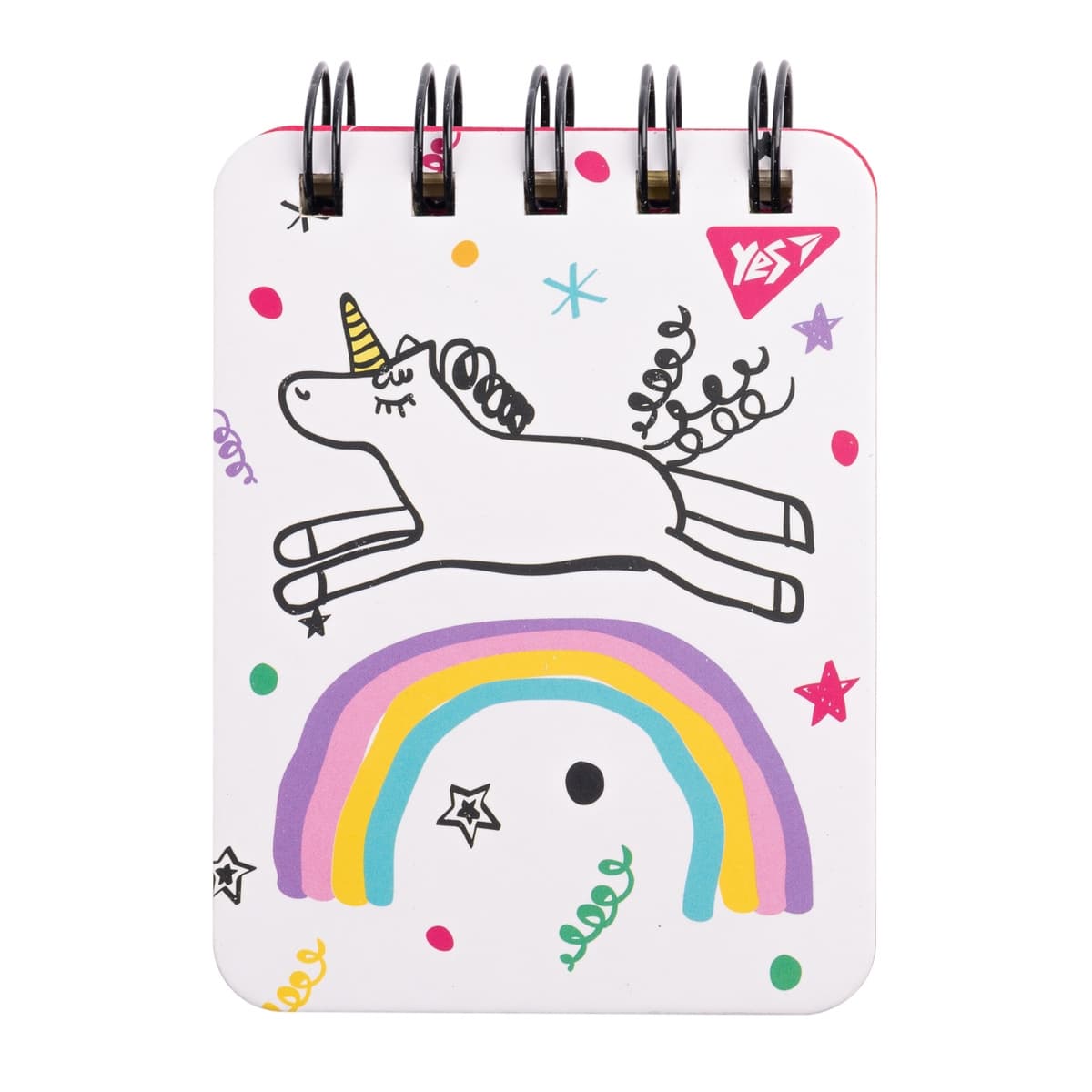 Блокнот пруж. А7 100арк. лін. Sketch animal. Unicorn ,пласт. кишеня №681823/Yes — купити | Канцелярський Сад