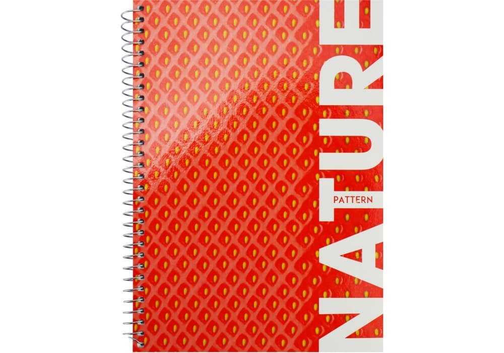 Блокнот пруж. бок. А5 80арк. кліт. карт. "Optima" Nature №O20332-05 — купити | Канцелярський Сад