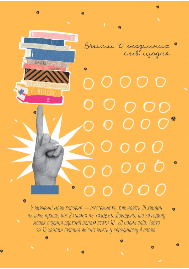 Книжка А5 "Альбом друзів: Мотиваційний щоденник08, Wake up and smile" №4508/Талант — фото 4