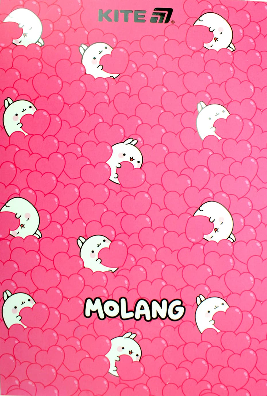 Блокнот А5 50арк. кліт. тв. обкл. Molang-2 №ML25-194-2/Kite — купити | Канцелярський Сад