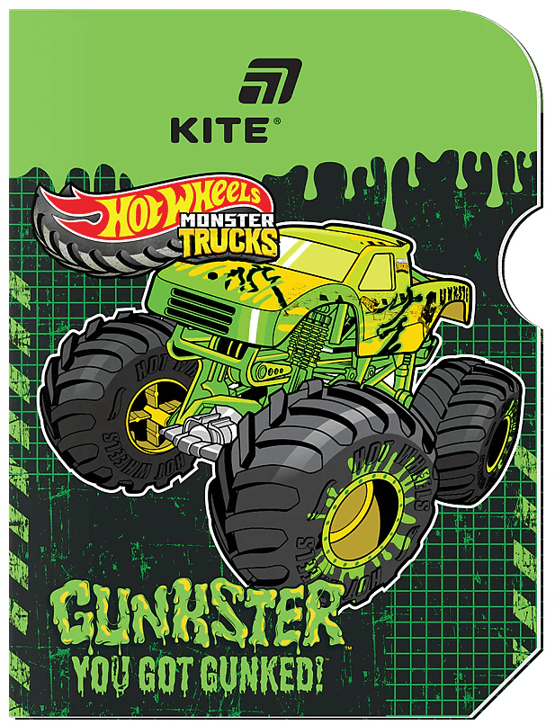 Блокнот А6 60арк. вирубка Hot Wheels №HW26-223/Kite — купити | Канцелярський Сад