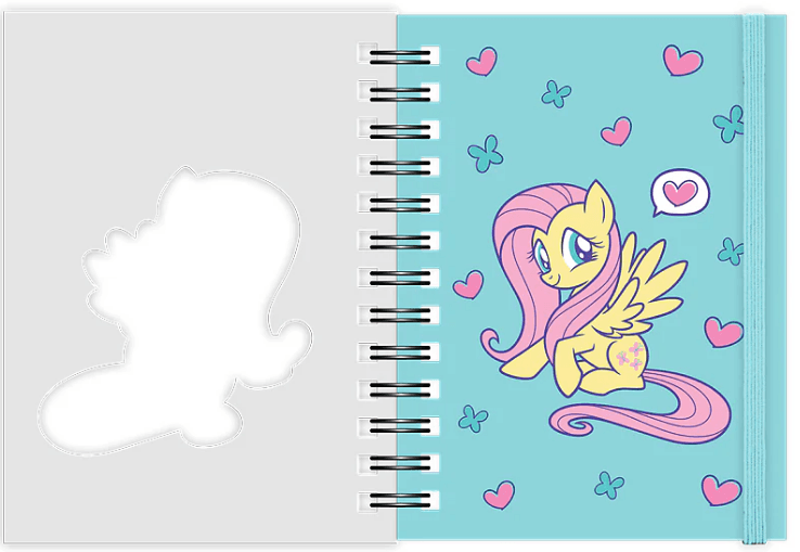 Блокнот пруж. А6 80арк. вирубка My Little Pony №LP26-229/Kite — фото 3