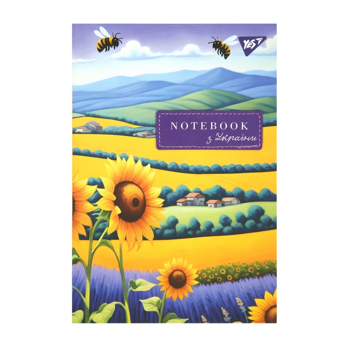 Блокнот А5 64арк. кліт. Ukrainian notebook інтегр. №152074/Yes — купити | Канцелярський Сад