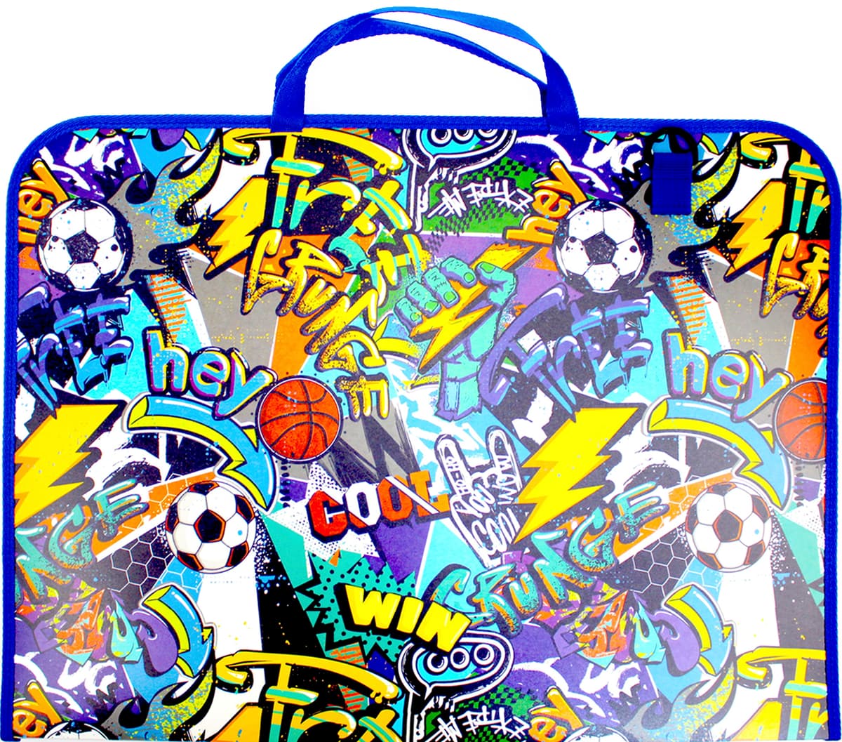 Портфель "CoolForSchool/Maxi" №CF30003-02/MX30003-02 А3 пласт. Design — фото 3