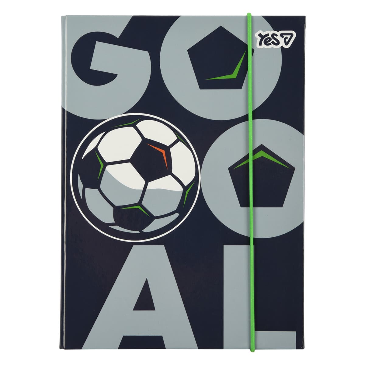 Папка для зош. В5 "Yes" №500254 "Football" на рез. картон — купити | Канцелярський Сад
