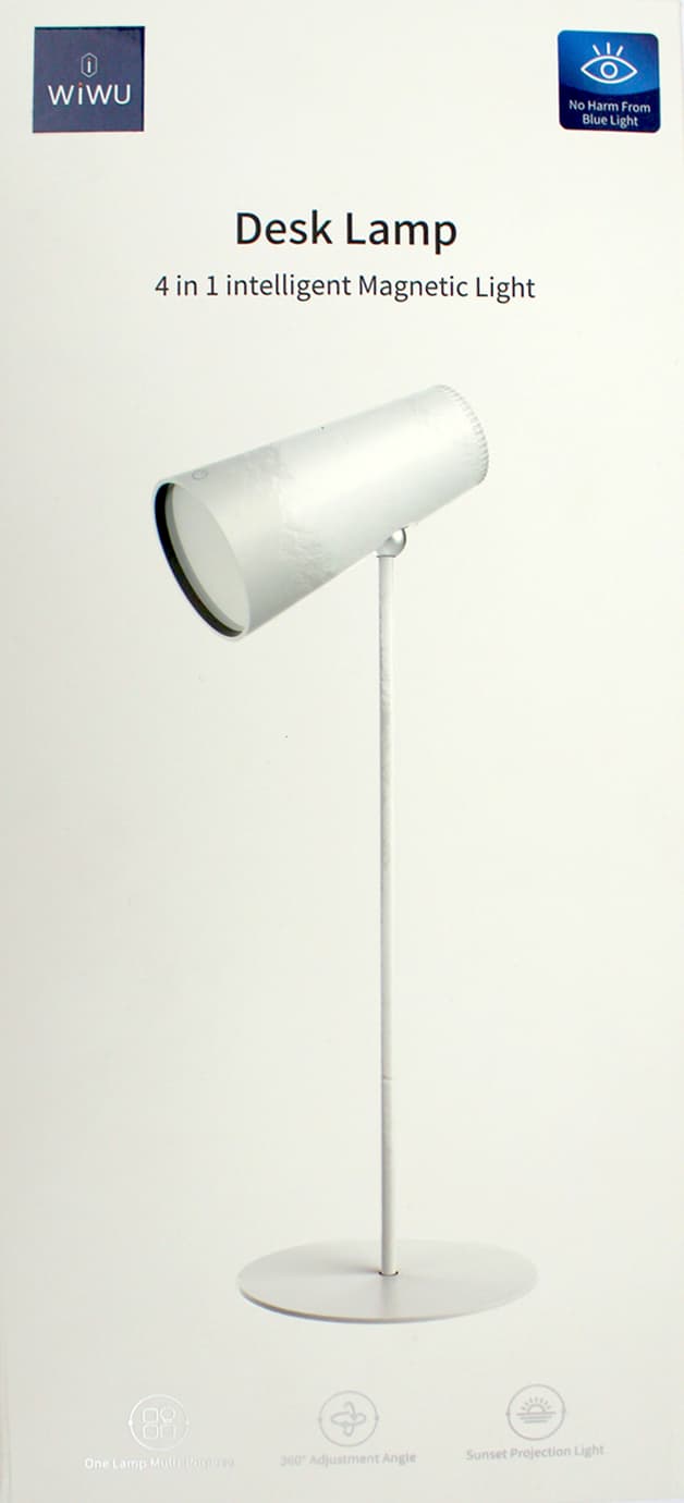 Лампа наст. LED WIWU Desk Lamp 4in1 IntelligentMagneticLightFeatures white №Wi-D8/Breidon — купити | Канцелярський Сад