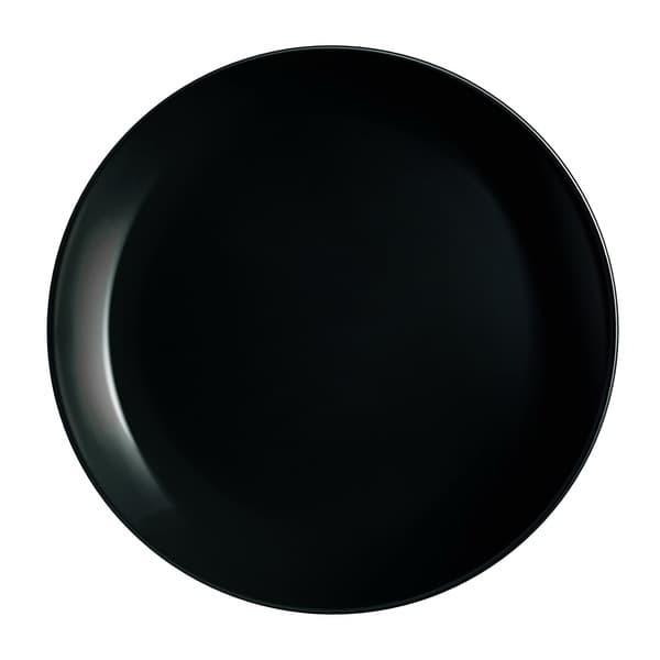 Тарілка обідня скло "Luminarc.Diwali Blackl&White" 25см №4623/0867 — купити | Канцелярський Сад