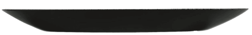 Тарілка обідня скло "Luminarc.Slate Black" 25см №V0115 — фото 3