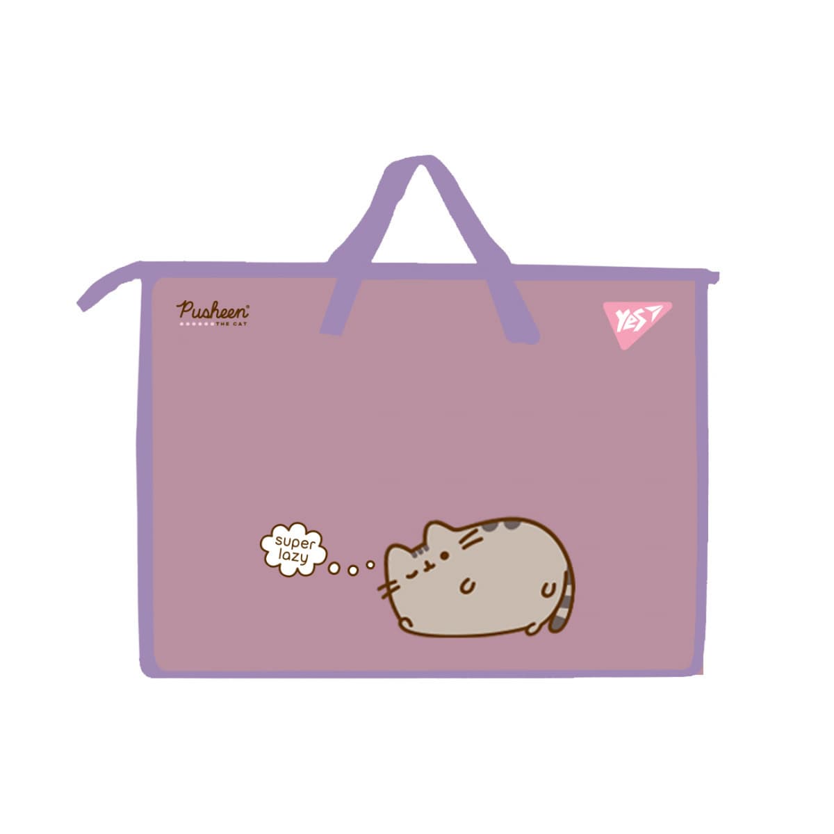 Папка-портфель "Yes" №492280 А3 "Pusheen" з ручками — купити | Канцелярський Сад