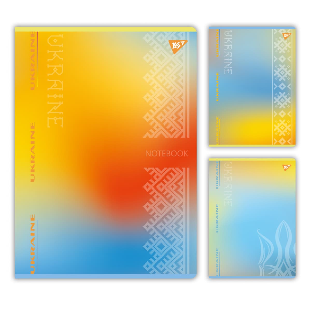 Зошит А4 96арк. кліт. "Ukraine" №682011/Yes — купити | Канцелярський Сад