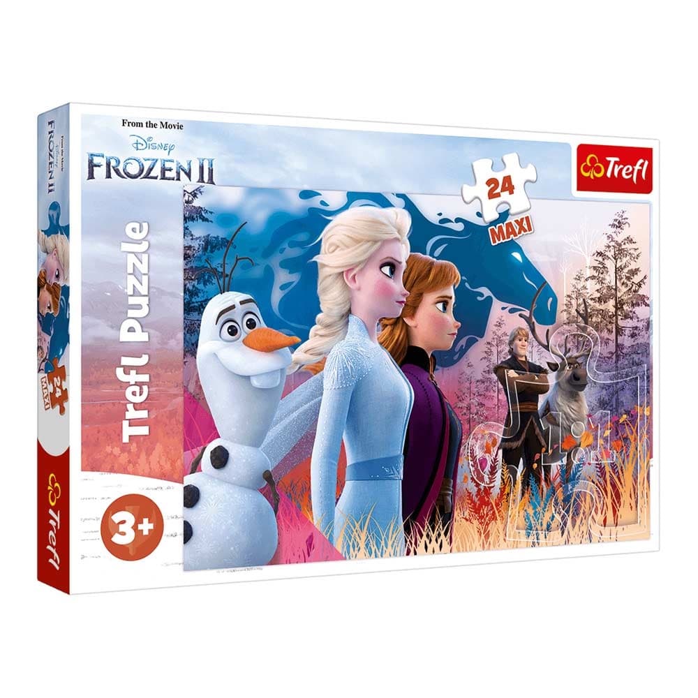 Пазли Trefl 24ел. Maxi Магія пригод.Дісней Крижане серце 2 №14298 — купити | Канцелярський Сад