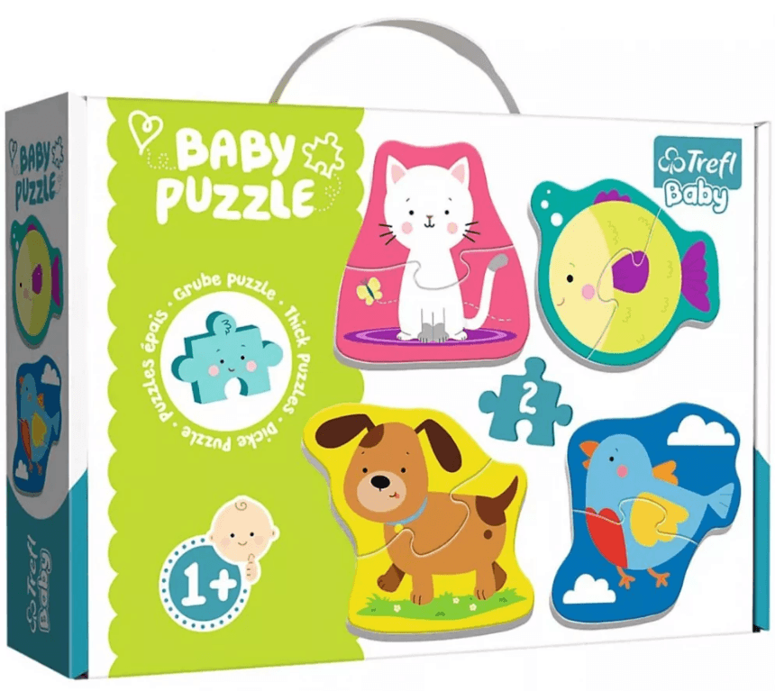 Пазли Trefl Baby Classic.Тварини №36074 — купити | Канцелярський Сад