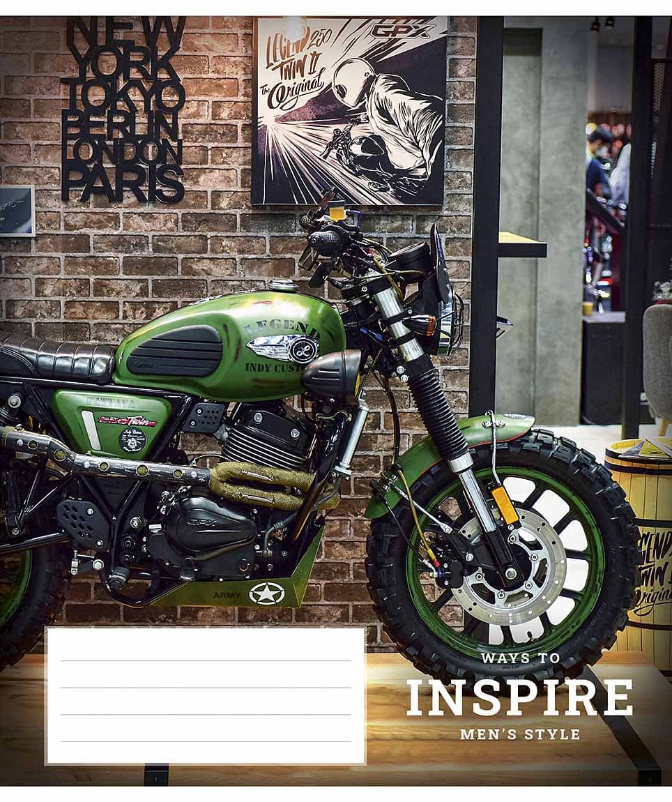 Зошит 36арк. кліт. Школярик "Men's style" ВД-лак №036-3275K — фото 5