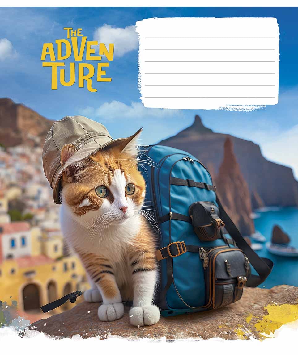 Зошит 12арк. лін. Star "Best adventure" №012-3285L — фото товару | Канцелярський Сад