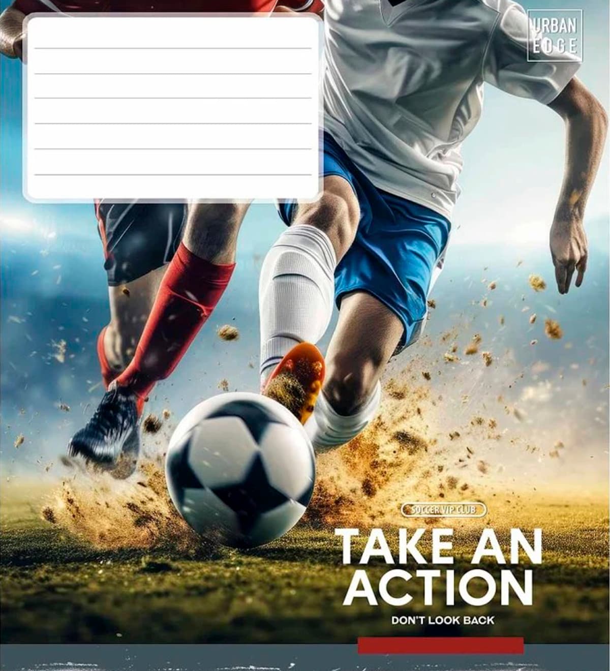 Зошит 24арк. кліт. Школярик "Take an action" ВД-лак №024-3673K — фото 5