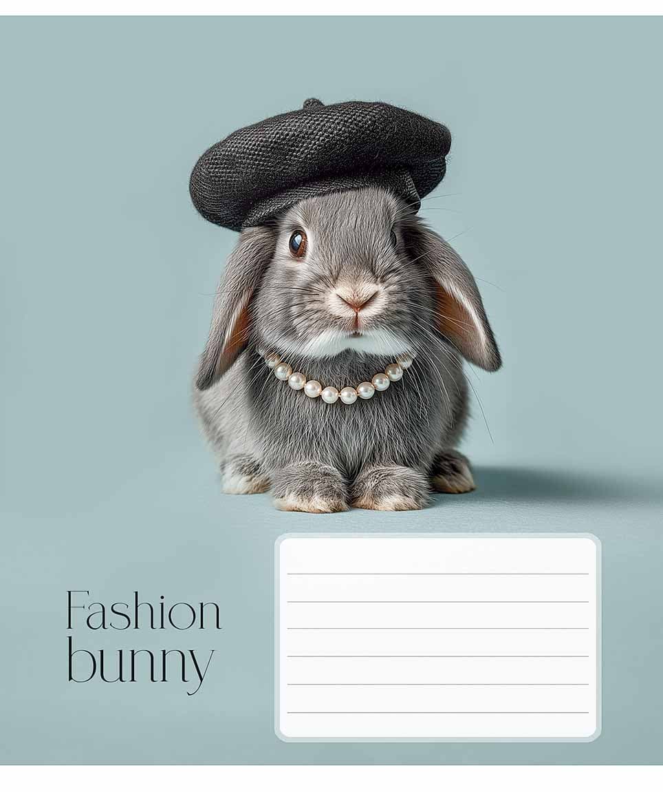 Зошит 18арк. лін. Star "Fashion pets" ВД-лак №018-3687L — фото 3
