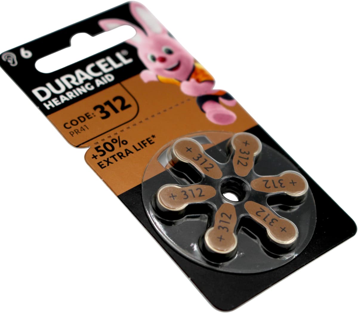 Батарейка Duracell Zinc Air HA312/6bl — фото 7