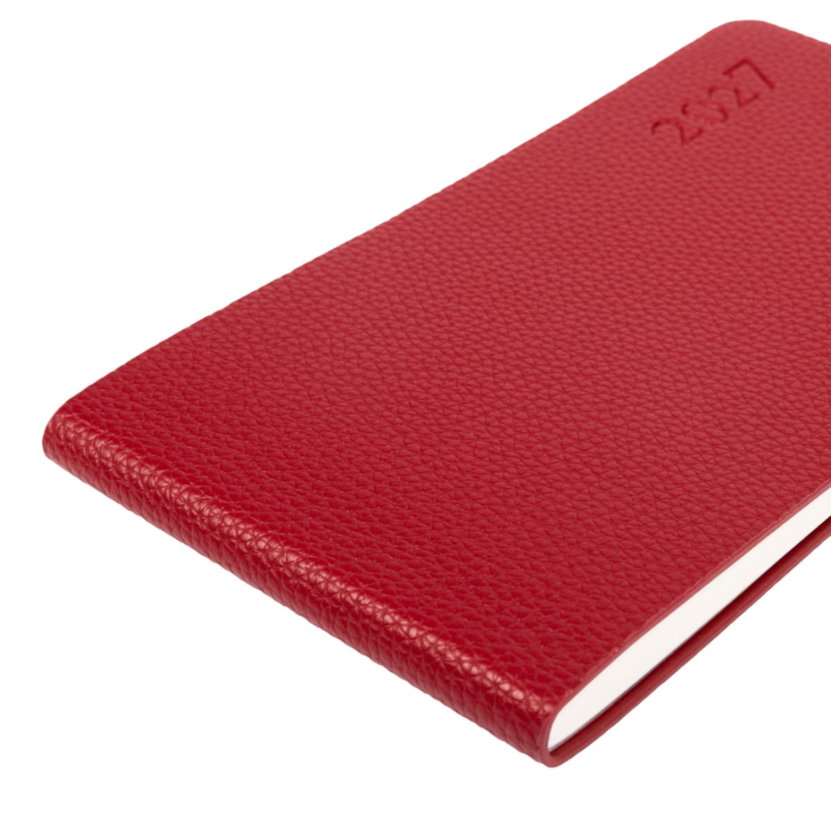 Щотижн. А6 "Leo Planner" дат2027 64арк. Binario м'яка обкл.,бордовий №252739 — фото 3