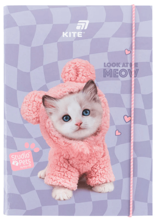 Папка для зош. В5 "Kite" №SP26-210 Studio Pets на рез. картон — фото 9
