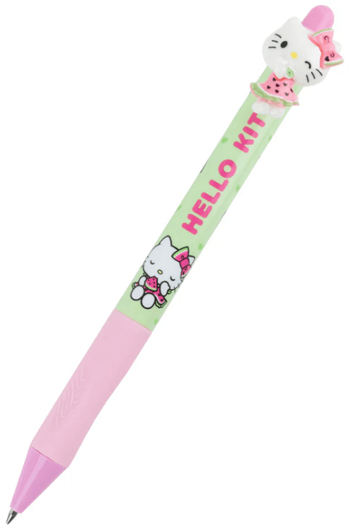 Ручка авт. кульк. "Kite" №HK26-393 Hello Kitty з фігуркою, синя — фото 6