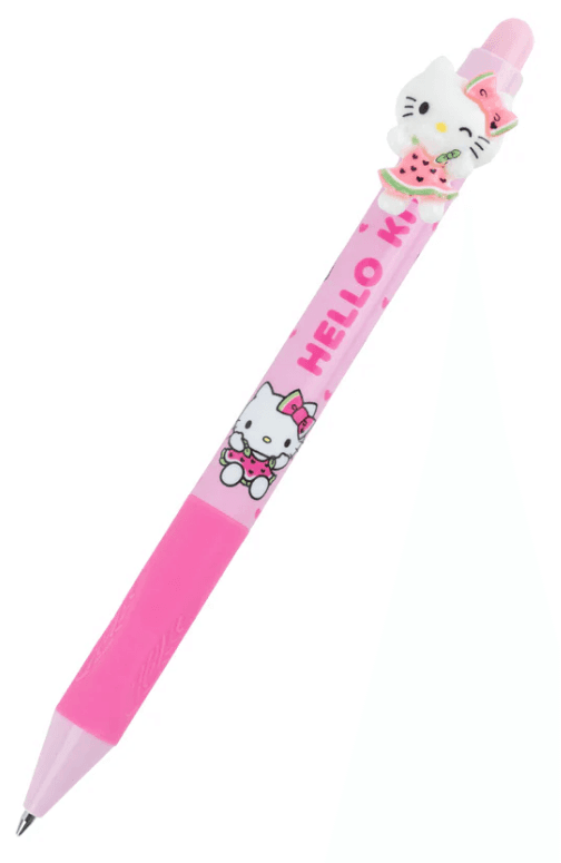 Ручка авт. кульк. "Kite" №HK26-393 Hello Kitty з фігуркою, синя — фото 7