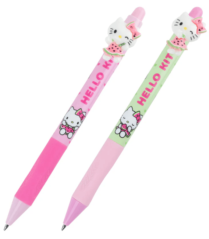 Ручка авт. кульк. "Kite" №HK26-393 Hello Kitty з фігуркою, синя — купити | Канцелярський Сад