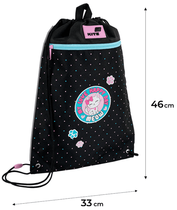 Сумка для взуття "Kite" Pretty Kitty 1від.1карм. №K26-601M-38 — фото 11
