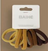 Набір резинок "Black collection" (8шт) 5см №BH26365/Colibrik — купити | Канцелярський Сад
