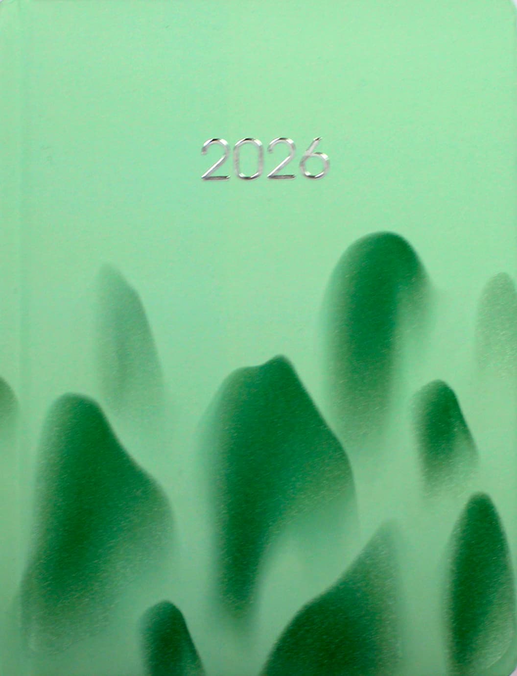 Щоден. А5 "Economix" дат2027 зелений №E21862 — фото товару | Канцелярський Сад