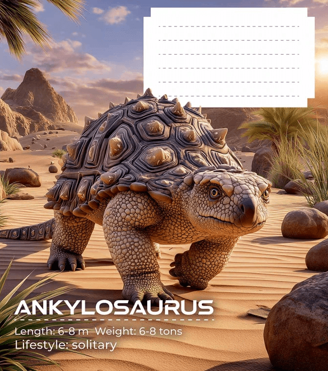 Зошит 12арк. кліт. Школярик "Dinosaurs" ВД-лак №012-3753K — фото 5
