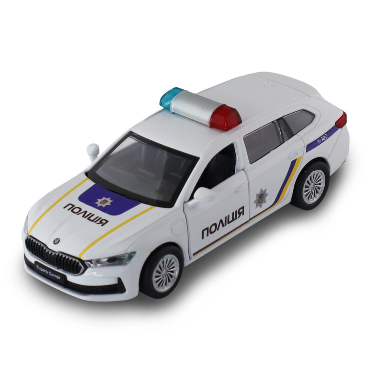Автомодель "Skoda Superb Combi iV" Поліція №250947/КіддіСвіт — купити | Канцелярський Сад