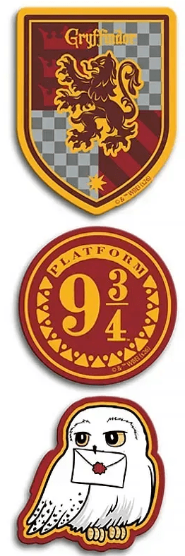 Бейдж "Kite" №HP26-3012 Harry Potter на липучці, 3шт — купити | Канцелярський Сад