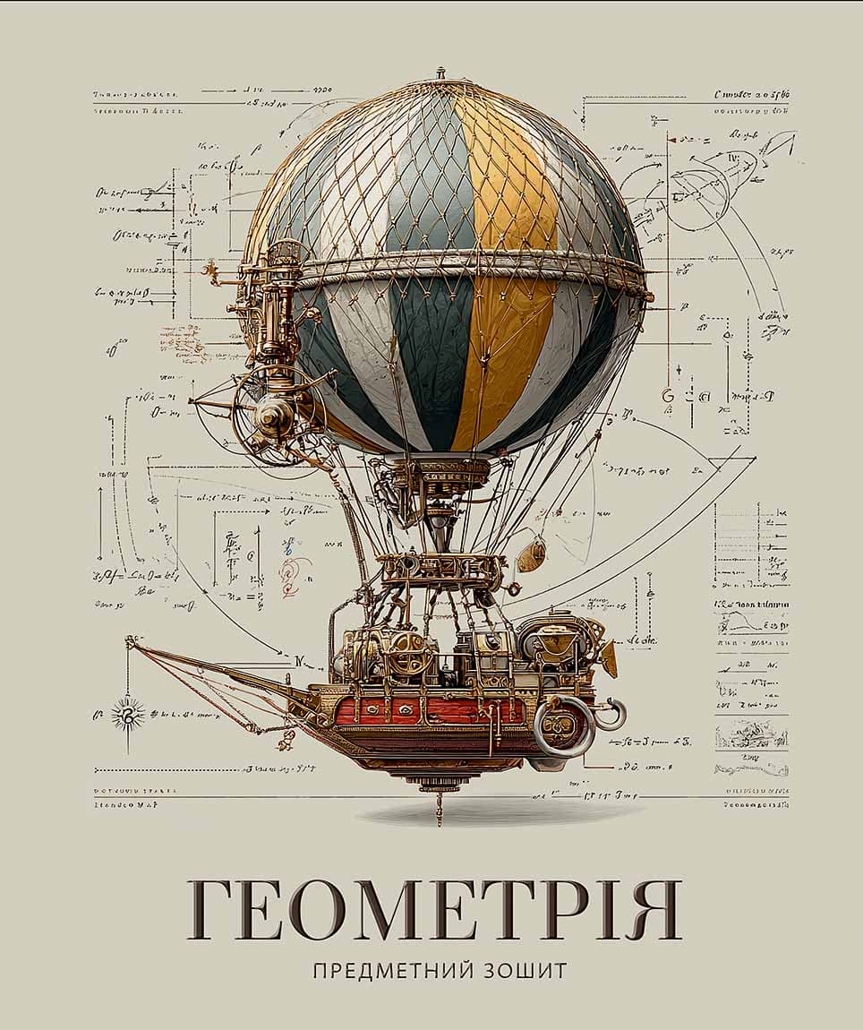 Зошит 48арк. кліт. Школярик Предметка-Геометрія №048-3719K — купити | Канцелярський Сад