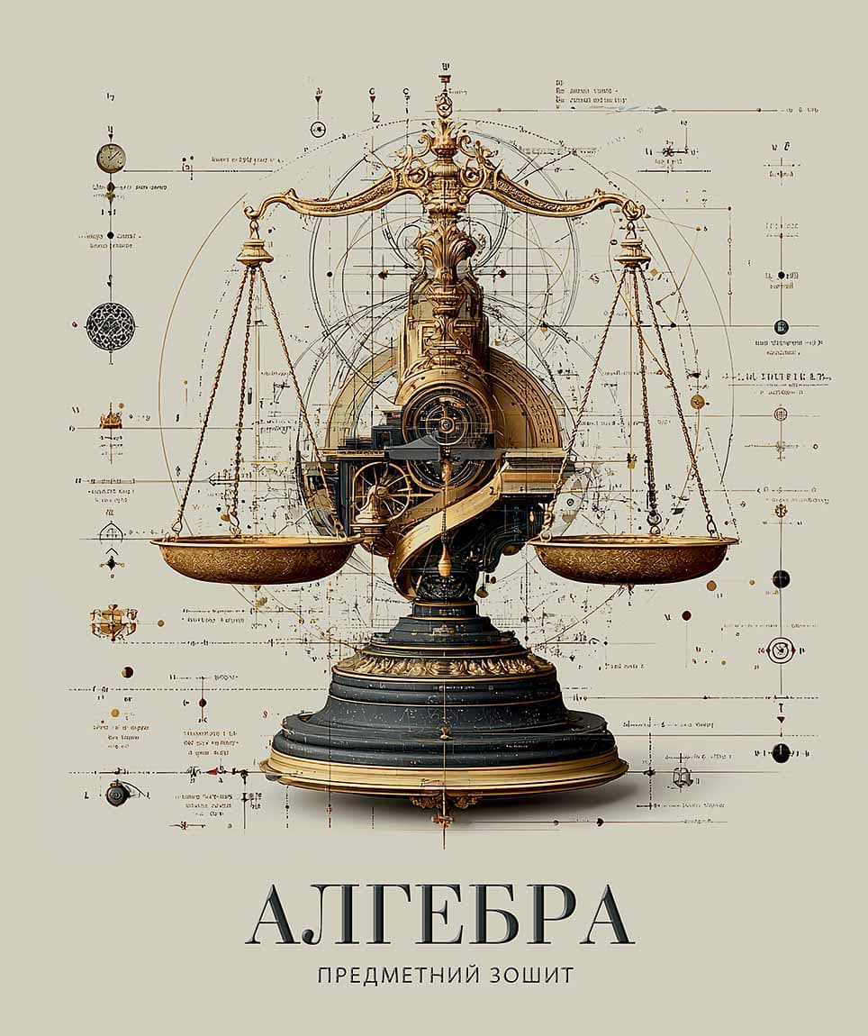 Зошит 48арк. кліт. Школярик Предметка-Алгебра №048-3718K — купити | Канцелярський Сад