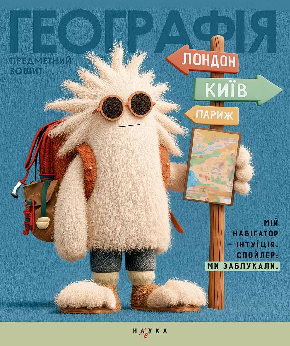 Зошит 48арк. кліт. Школярик Предметка-Географія №048-3715K — фото товару | Канцелярський Сад