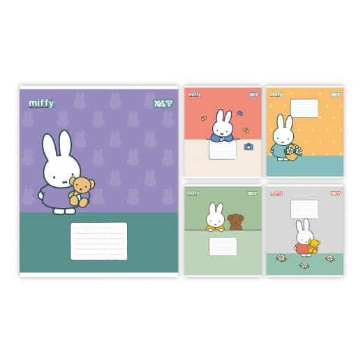 Зошит 12арк. кос.лін. YES My Miffy №768653 — купити | Канцелярський Сад