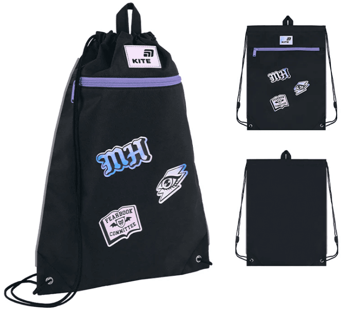 Сумка для взуття "Kite" Monster High 1від.1карм. №MH26-601M-1 — купити | Канцелярський Сад