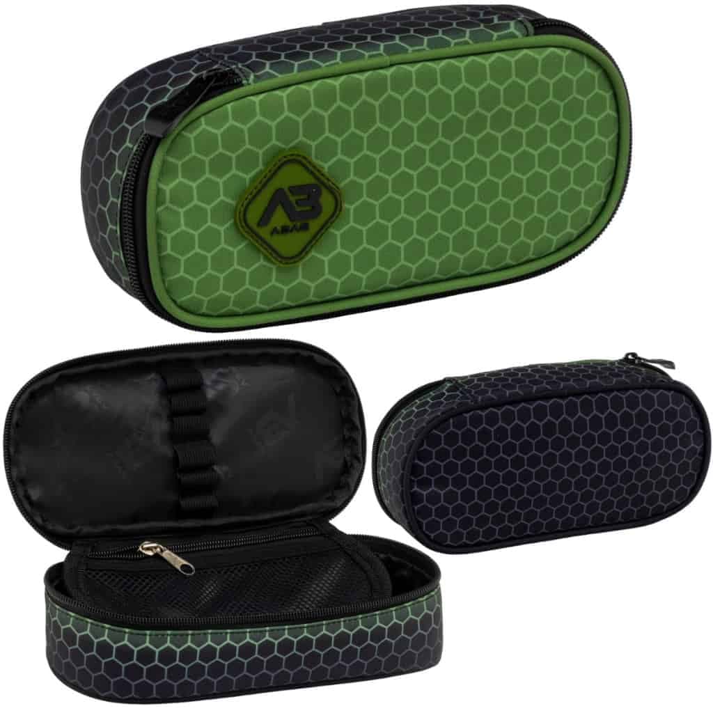 Пенал "Abag hexagon" Green ombre,1від №AC6/503026053 — купити | Канцелярський Сад
