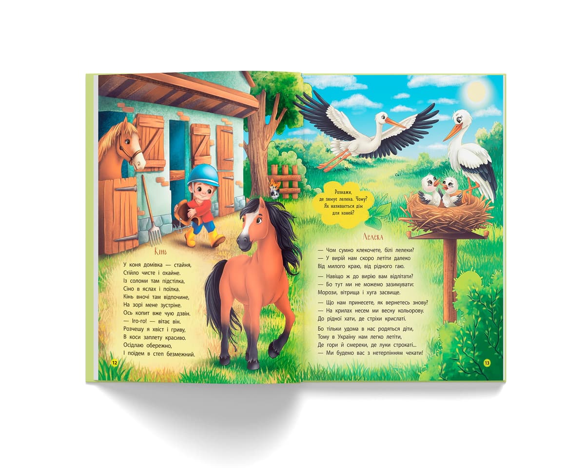 Книжка А4 "Віршики-розвивалки. Тварини" №6581/Кристал Бук — фото 7
