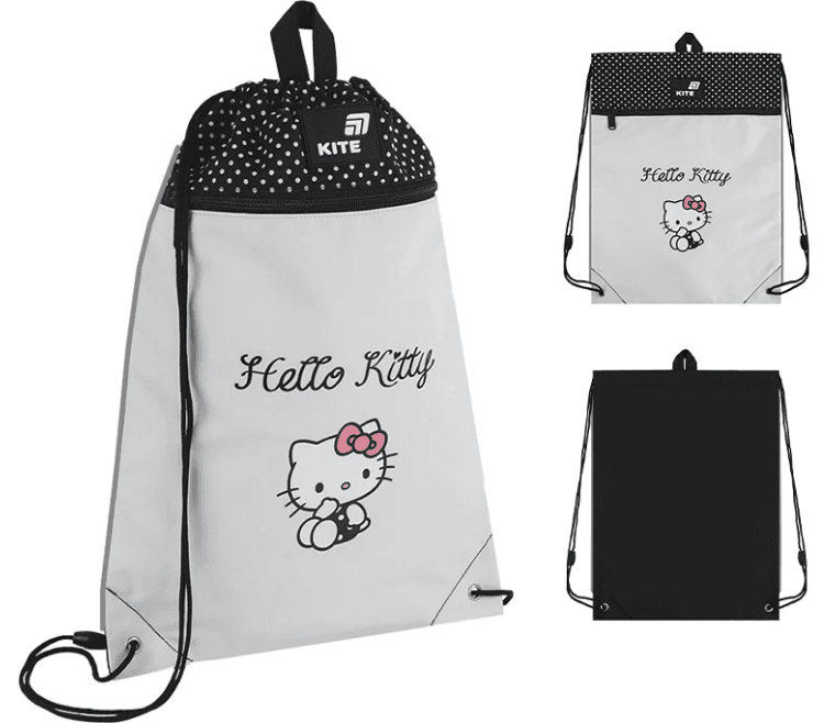 Сумка для взуття "Kite" Hello Kitty 1від.1карм. №HK26-601M-10 — купити | Канцелярський Сад