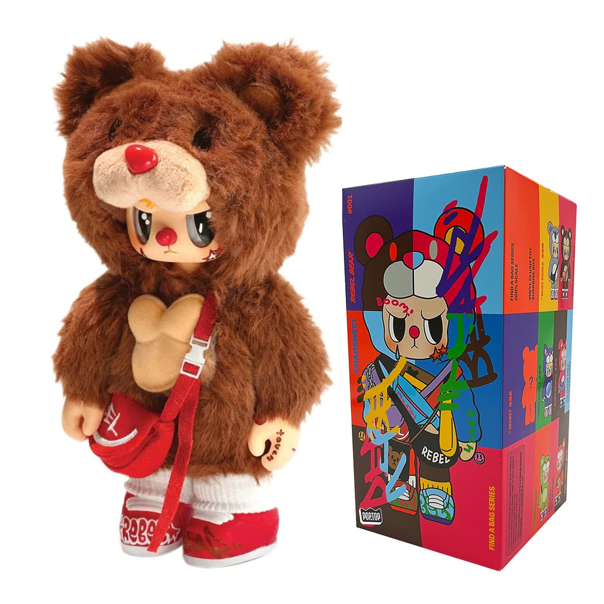 Колекційна фігурка "POP TOP Rebel Bear серії "Find A Bag" - КУЛ БОЙ дисп.,асорт/КіддіСвіт — купити | Канцелярський Сад