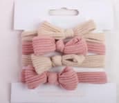 Набір резинок-бантики "Pink collection" (4шт) №BH26316/Colibrik — купити | Канцелярський Сад