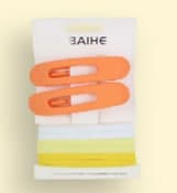 Набір резинок "Yellow collection" (6шт) 4см, заколки (2шт) 6см №BH26317/Colibrik — купити | Канцелярський Сад