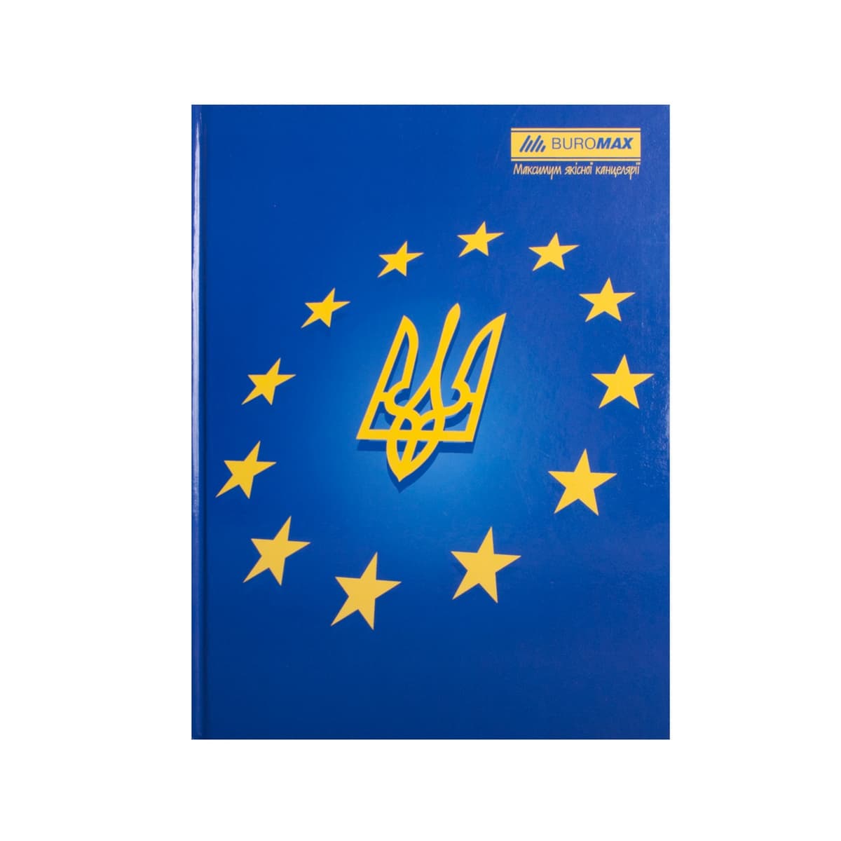 Книга-канц. А4 192арк. кліт. тв. лам. офс. "Ukraine" №BM.2404i/Buromax — фото 3