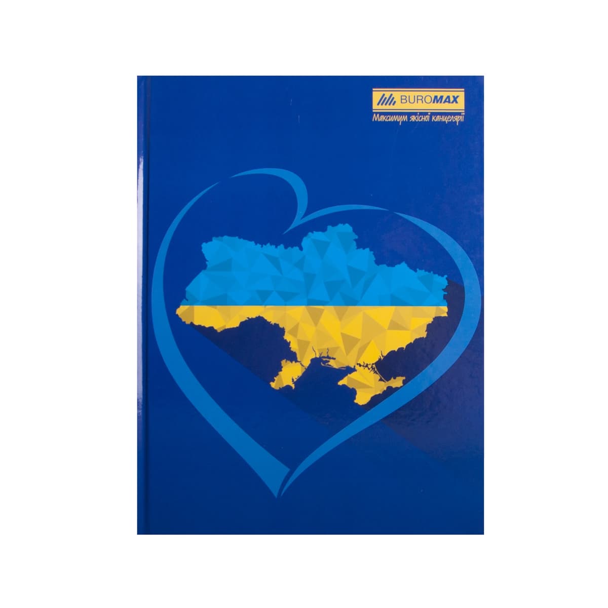 Книга-канц. А4 192арк. кліт. тв. лам. офс. "Ukraine" №BM.2404i/Buromax — фото 4