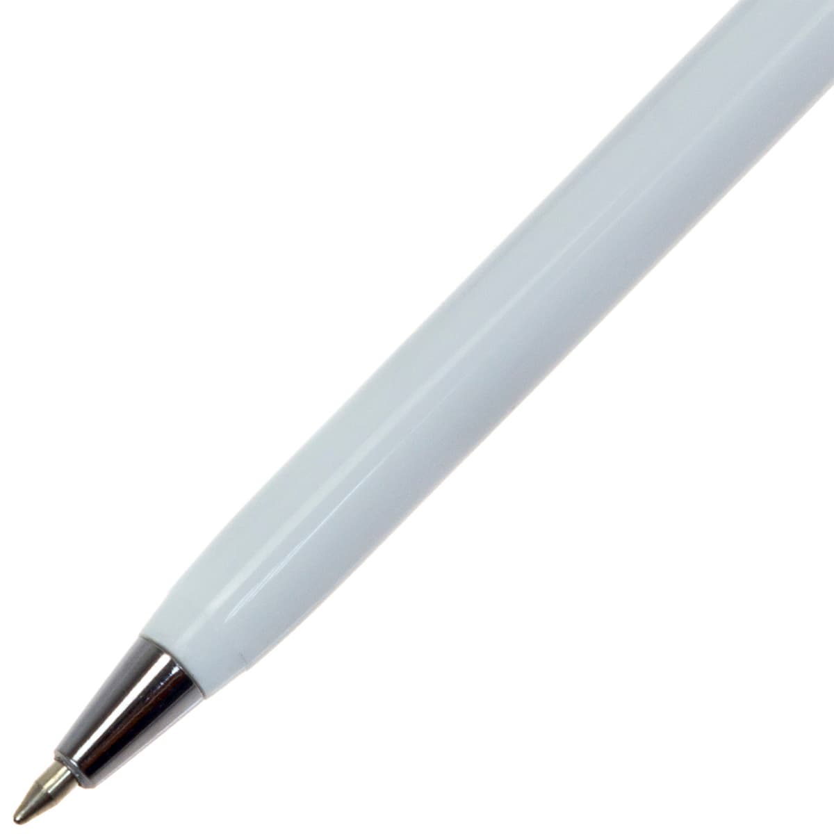 Ручка кульк. настіл. "Economix" №E10118-02 Post Pen 0,5мм корпус біло-синій,на підставці — фото 4