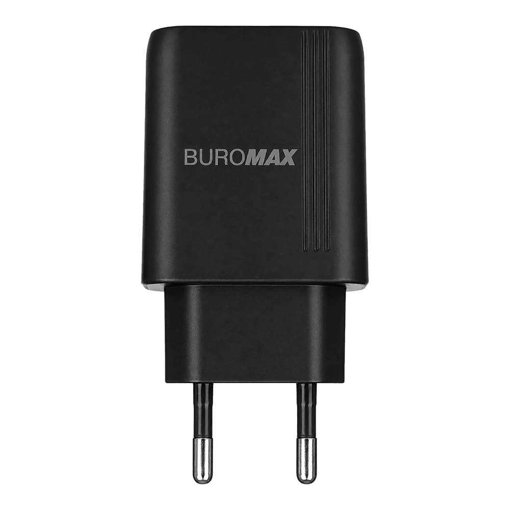Зарядний пристрій Buromax №BM.0654 Type-C 20W чорний — фото 3