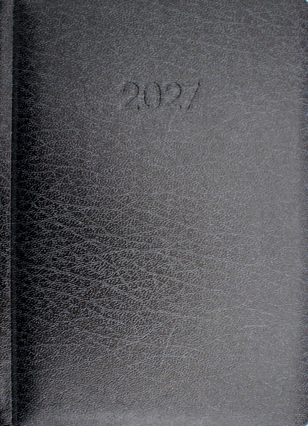 Щоден. А5 "Economix" дат2027 Стиль темно-сірий №E21636-56 — фото 3