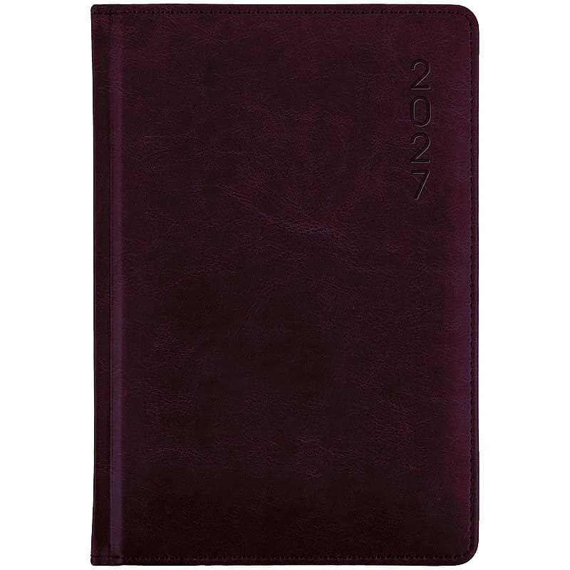 Щоден. А5 "Axent" дат2027 Classic Lux, слп/т коричневий №8844-27-4-A — купити | Канцелярський Сад