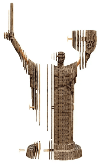 Пазли 3D "Cartonic" Mother Ukraine — фото 9